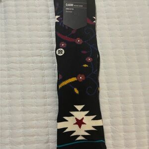 Stance Black Patterned Socks